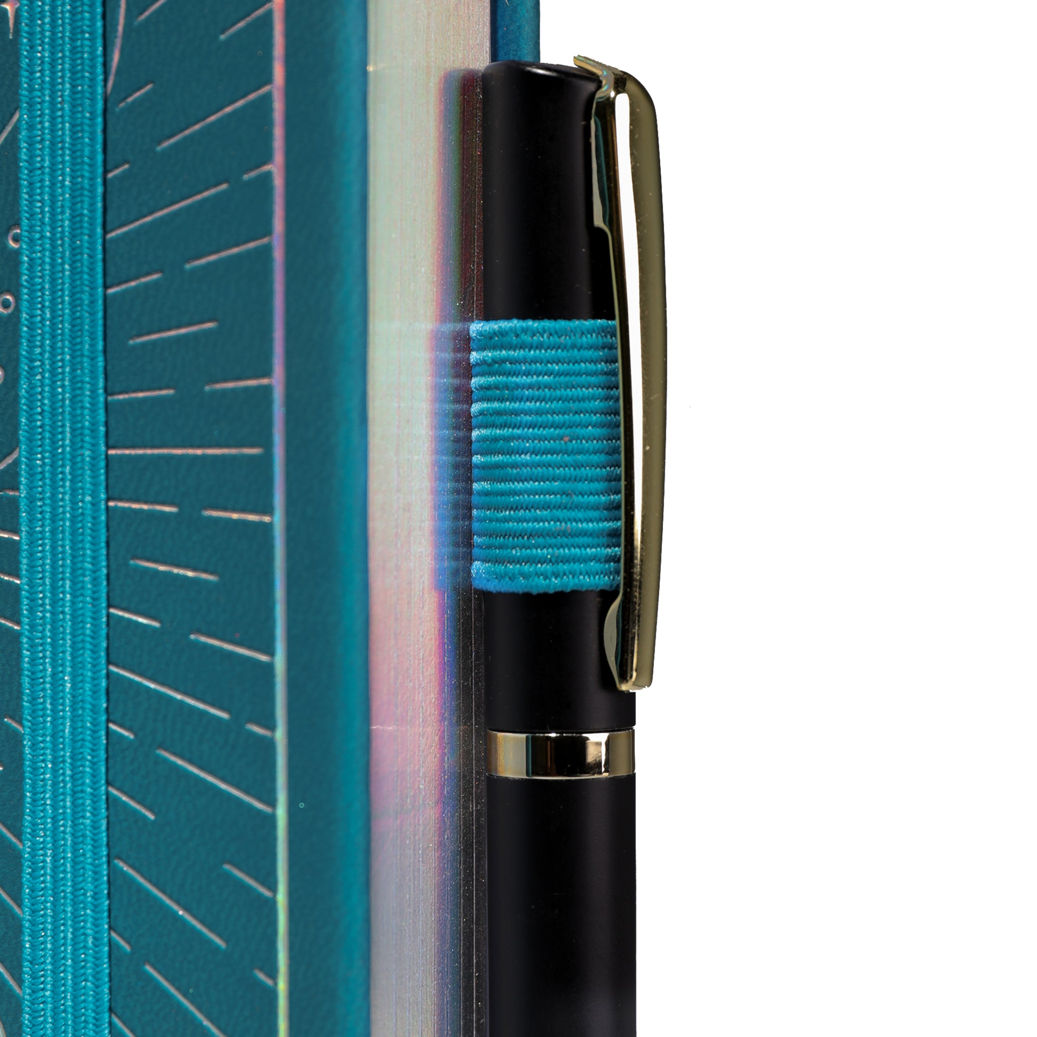 A5 Moon Butterfly Dot Grid Notebook - Blue