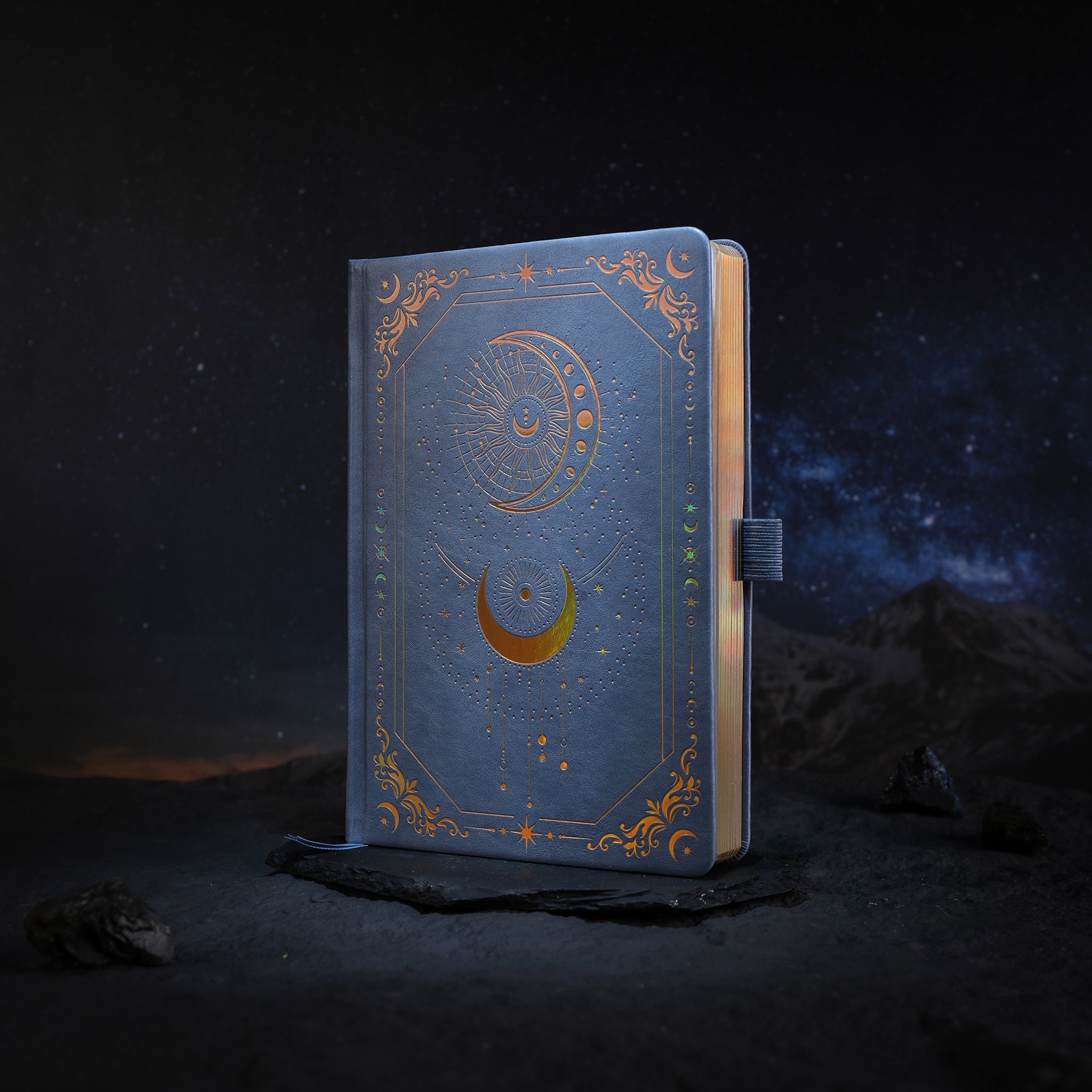 A5 Solunara Lined Notebook - Blue