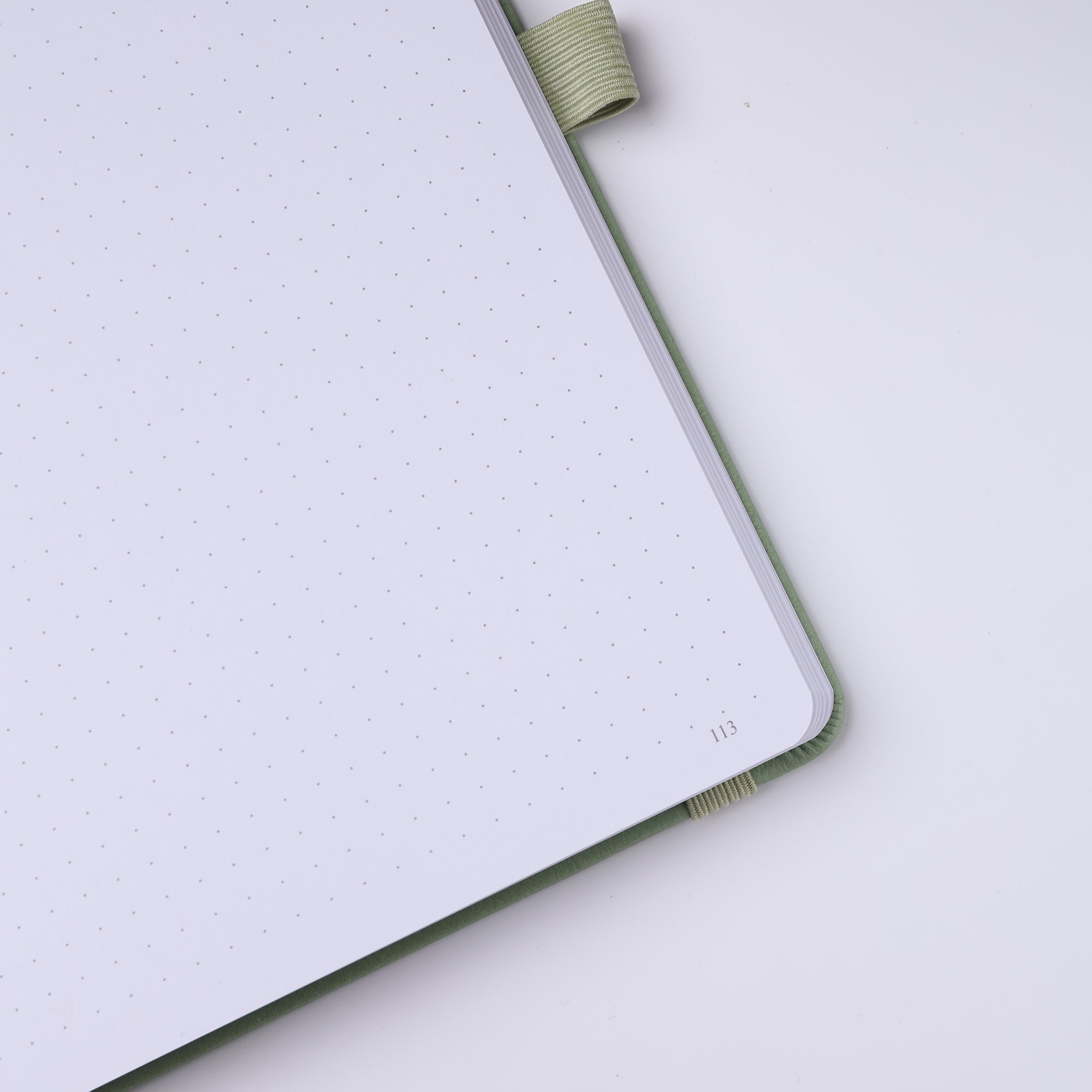 A5 Follow Your Dreams Dot Grid Notebook - Green