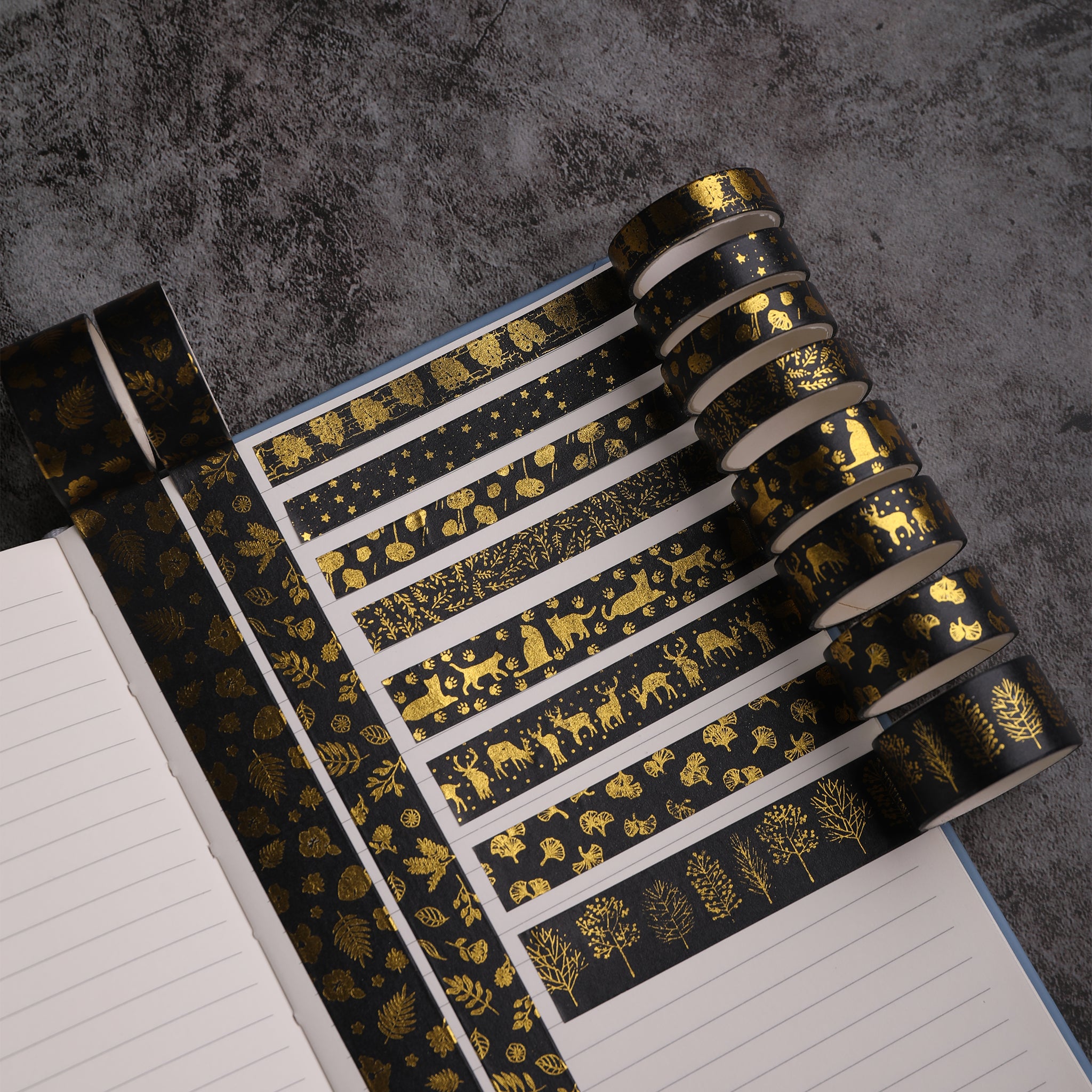 A Memorable Past Washi Tape - Nature - Set of 10