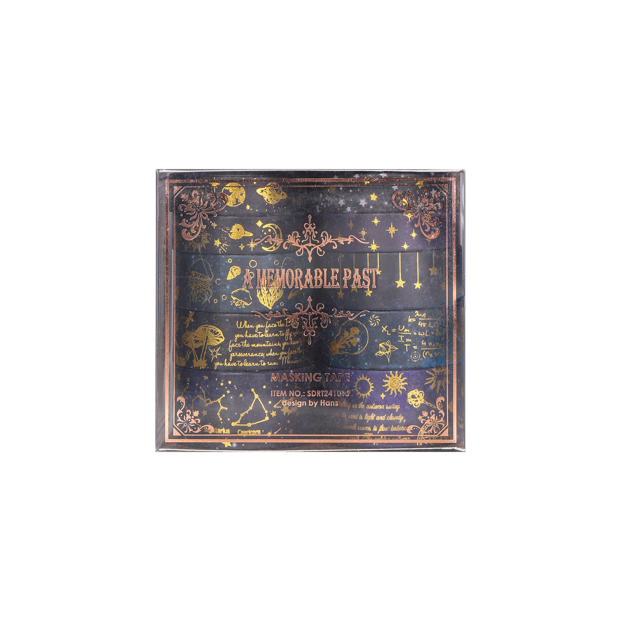 A Memorable Past Washi Tape - Universe - Set of 10