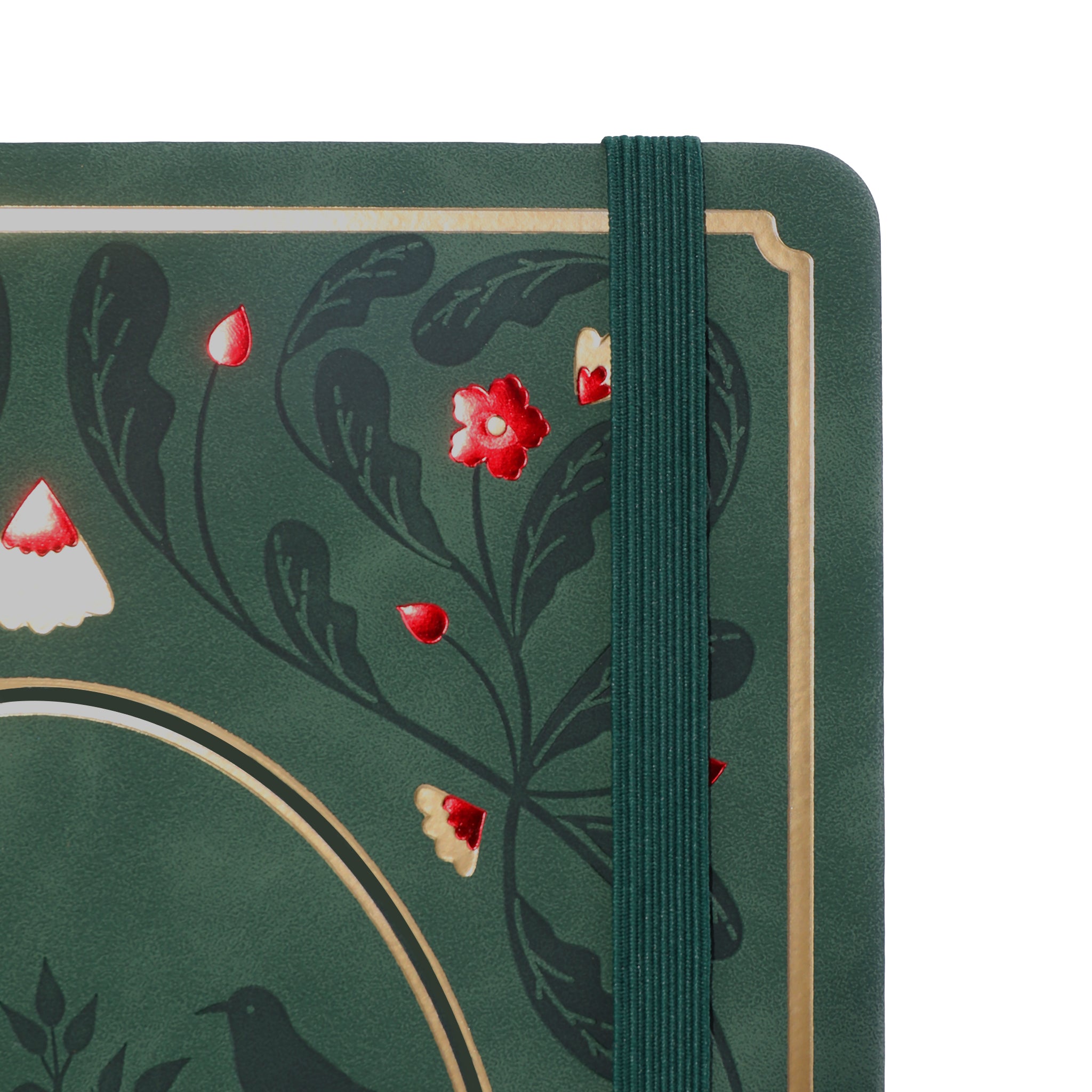 B5 Moonlight Melody Dot Grid Notebook - Green