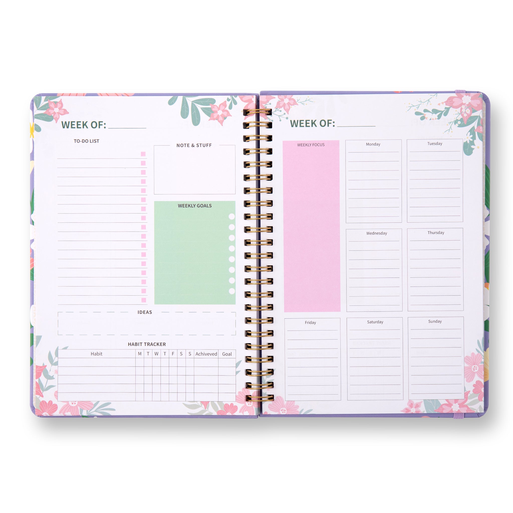 BloomingFlowersspiralundatedDailyPlannerschedulerorganizerA5_5.jpg