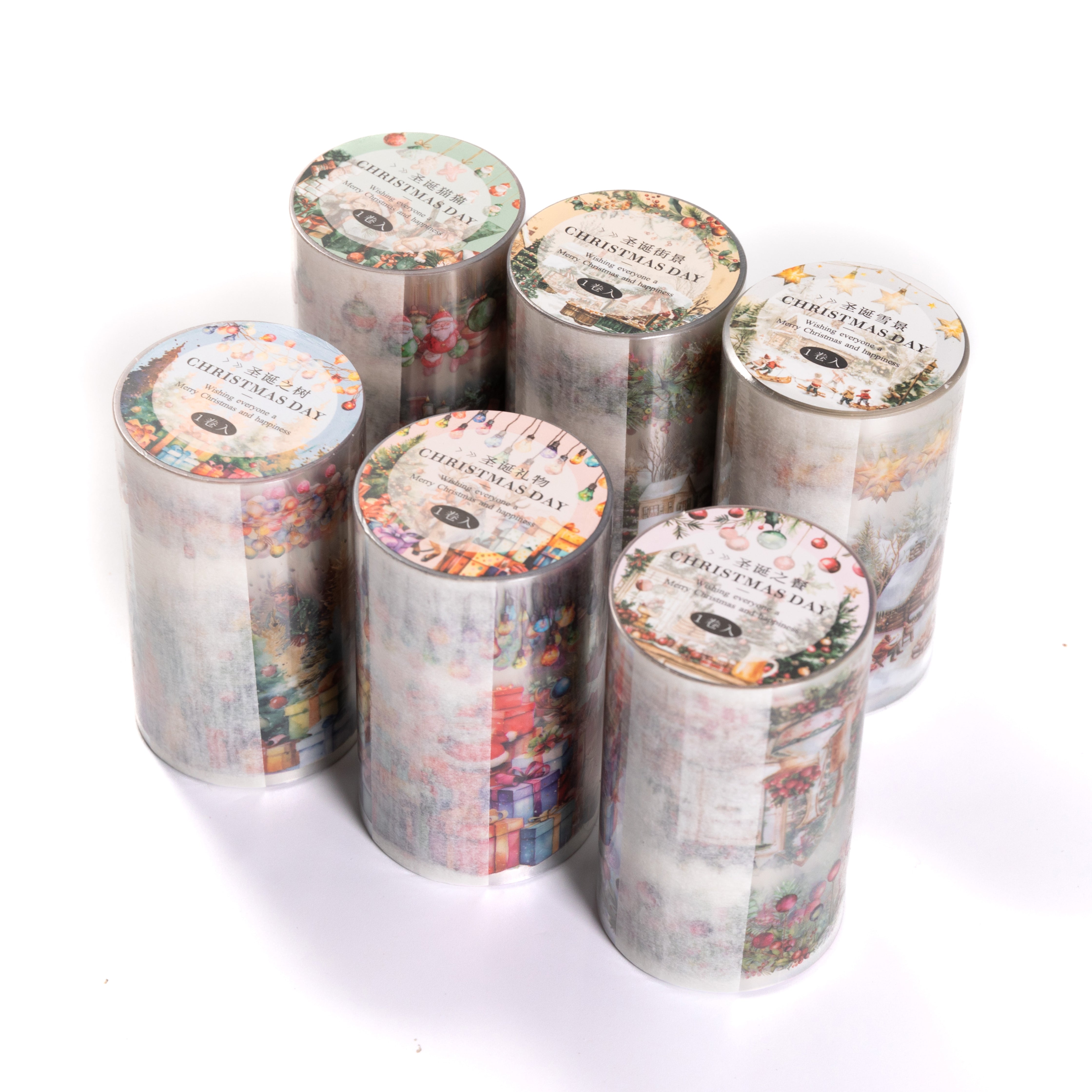 Christmas Day PET Tape