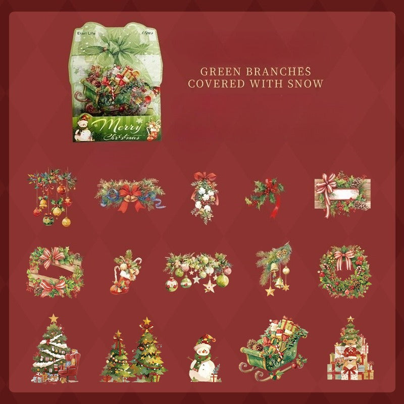 Christmas PET Stickers