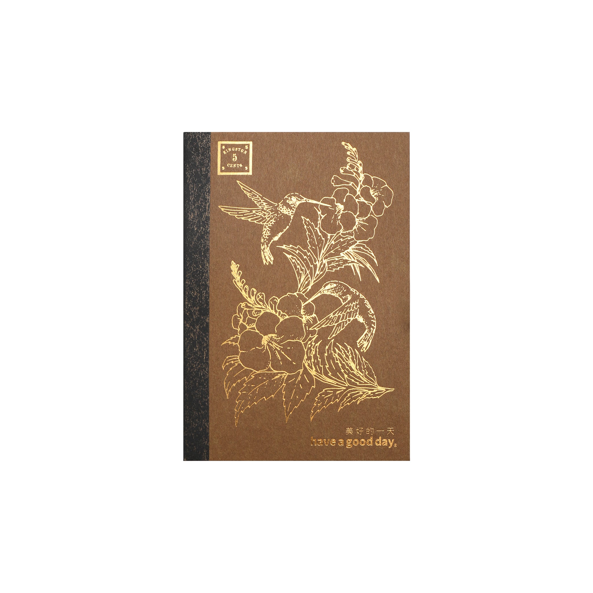 Diary of Old Times Gilded Collage Book - Flowers and Birds - 36 Sheets