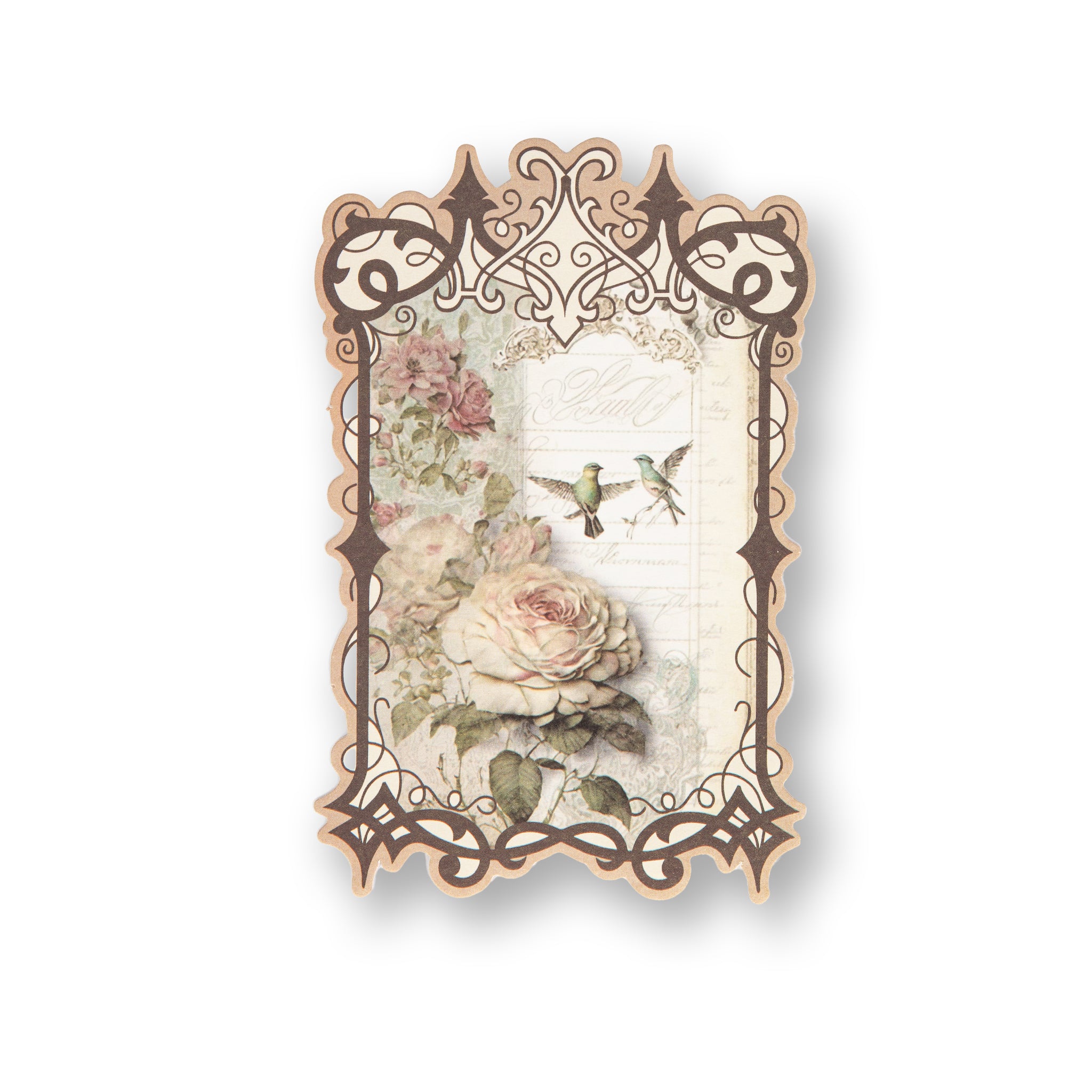 Floral Notes Scrapbook Paper Pad - 20 Sheets