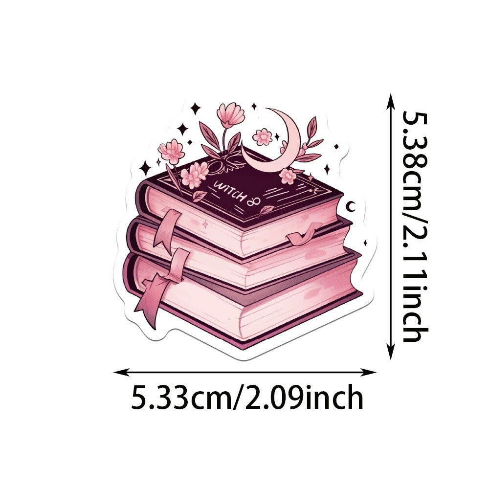 Magic Bookish Witch Ⅰ Stickers - 50 Pcs
