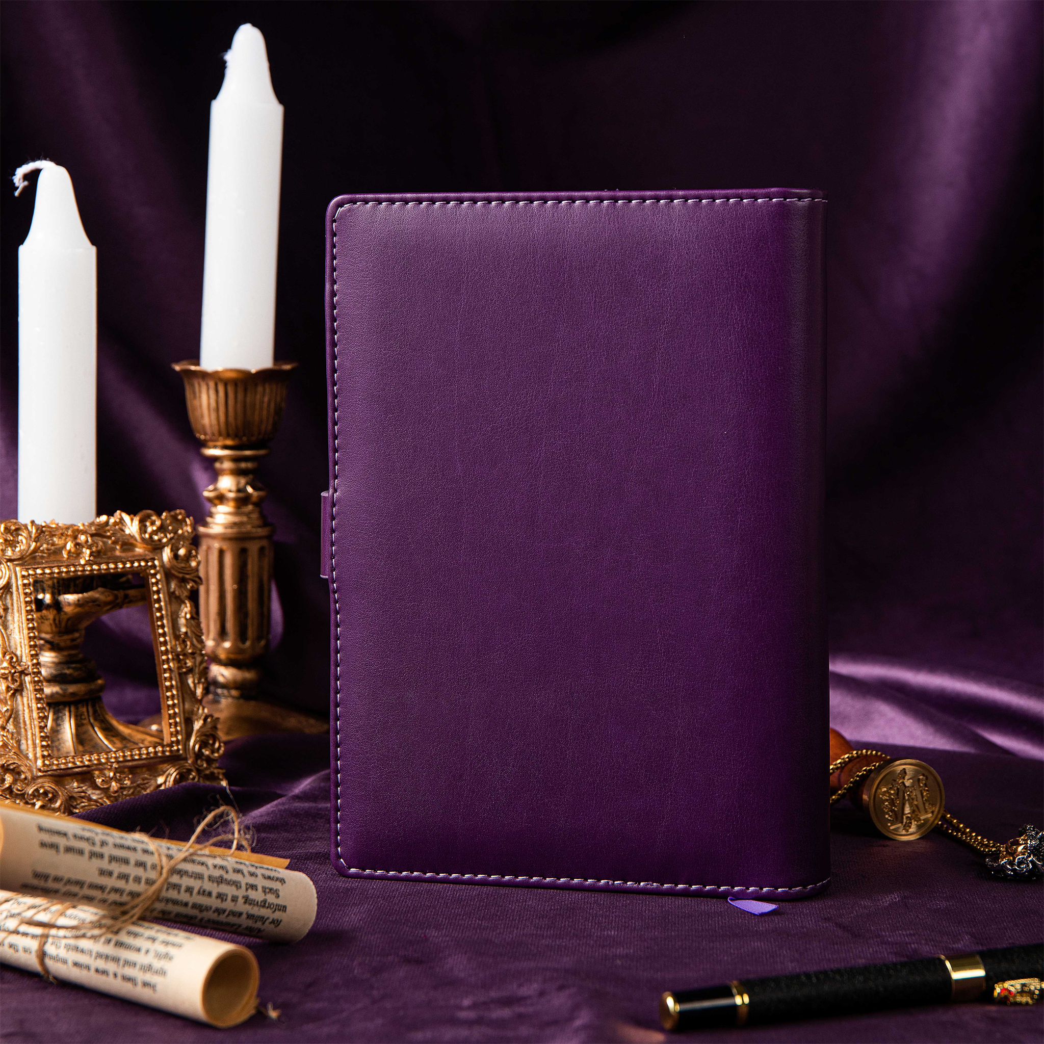 Leather3DVintageFlowerLockJournalB6Ruledpurple3.png