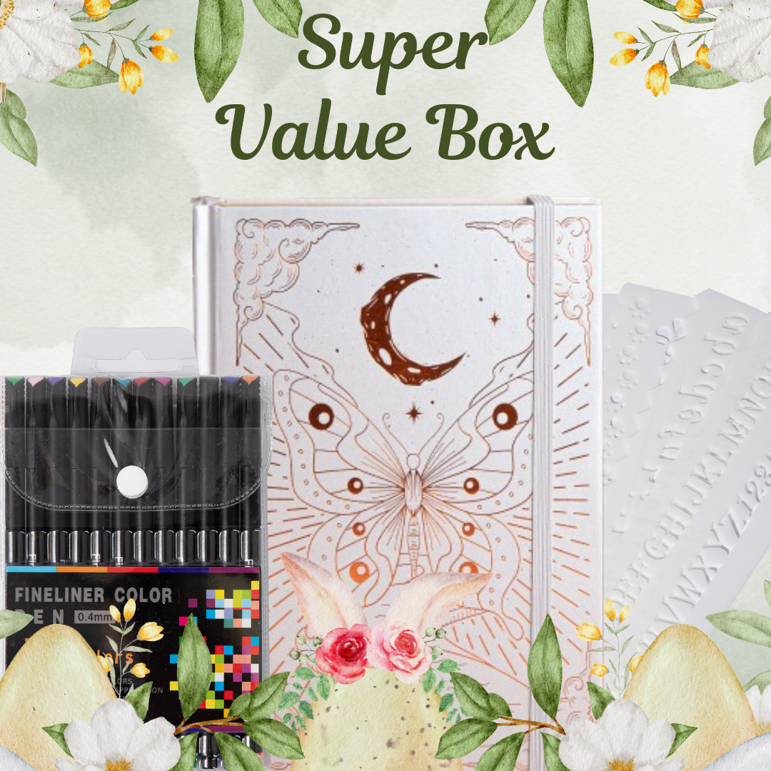 Super_Value_Box_-_A5_Notebook_Blue_12_Colors_Fineliner_8_Pcs_Stencils_3.png
