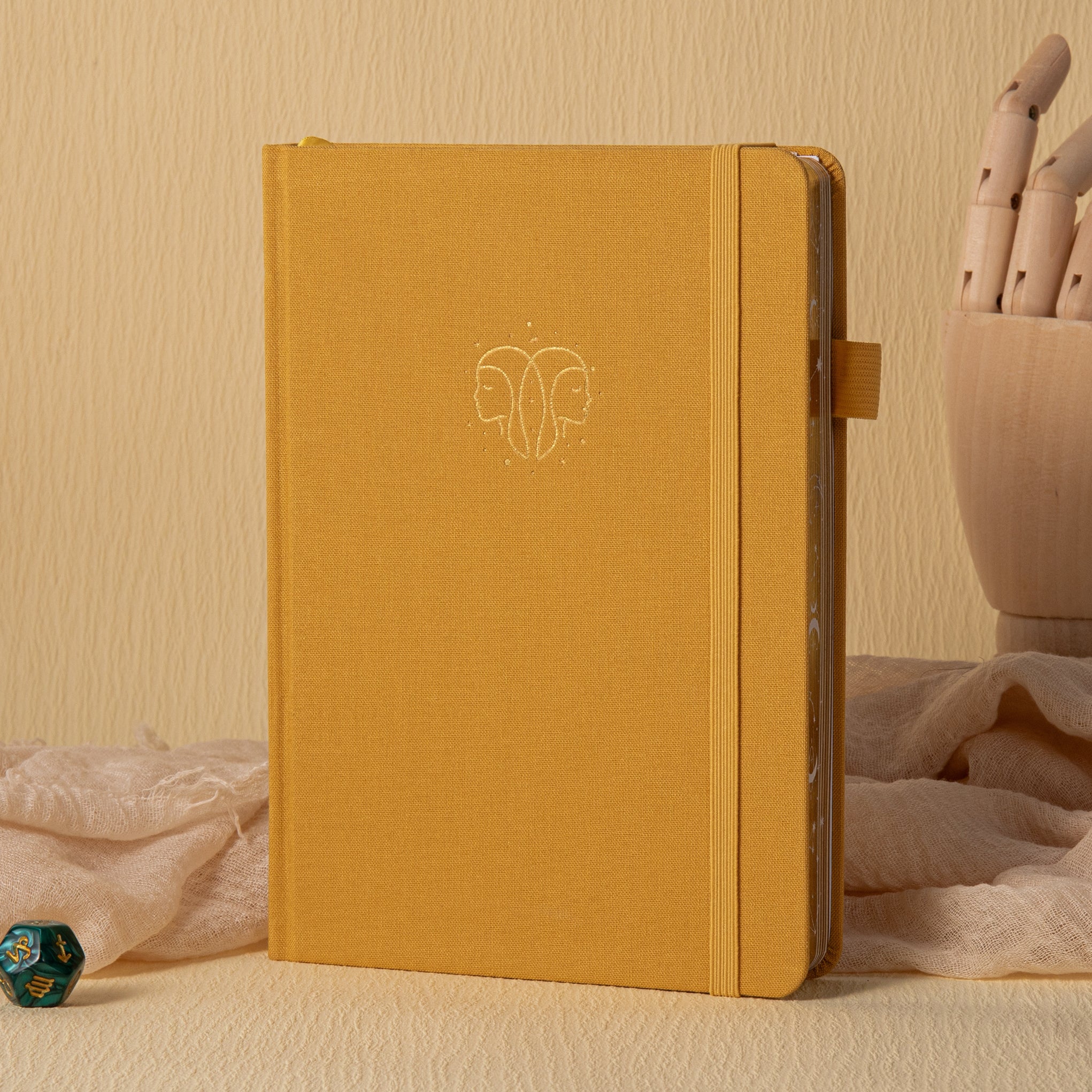 A5 Constellation Dot Grid Bullet Journal - Gemini