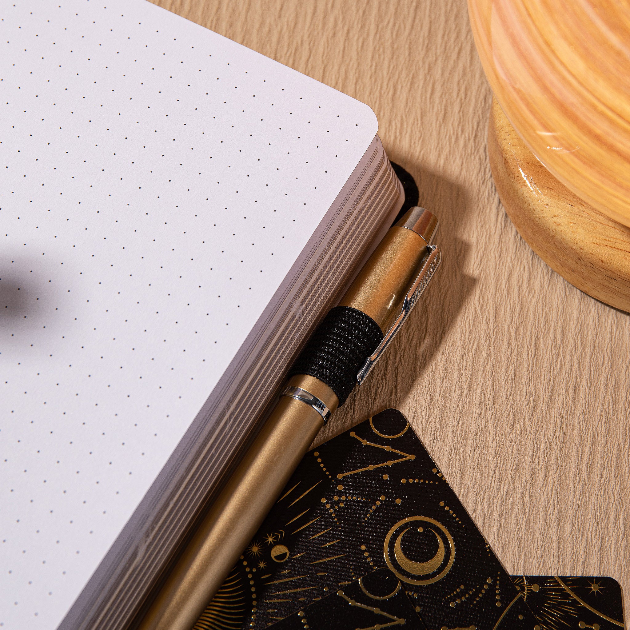 A5 Constellation Dot Grid Bullet Journal - Scorpio