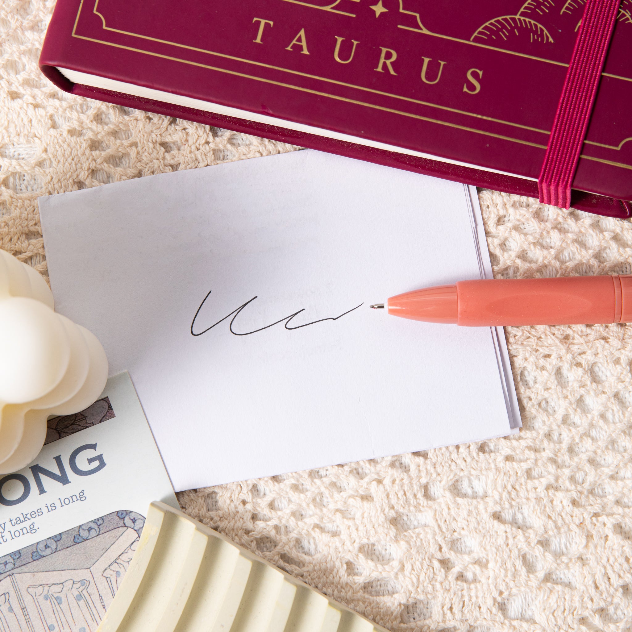 Cashmere Lychee Taro Gel Pen - 0.5 mm - Set of 6