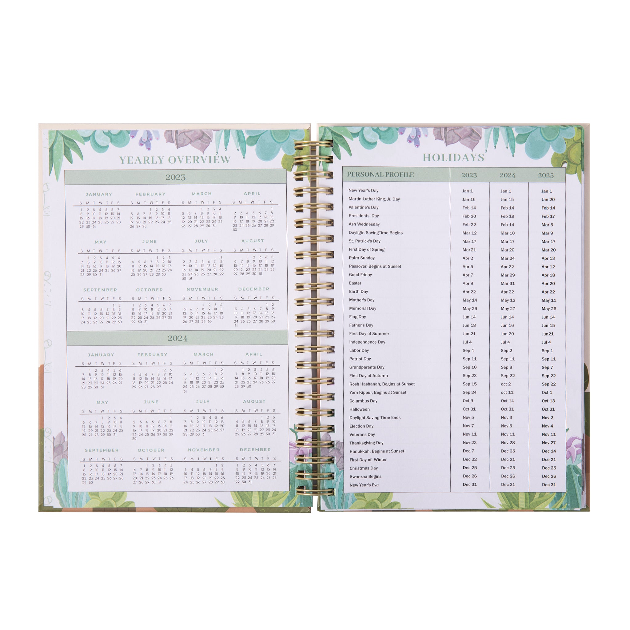 Classic Weekly Planner