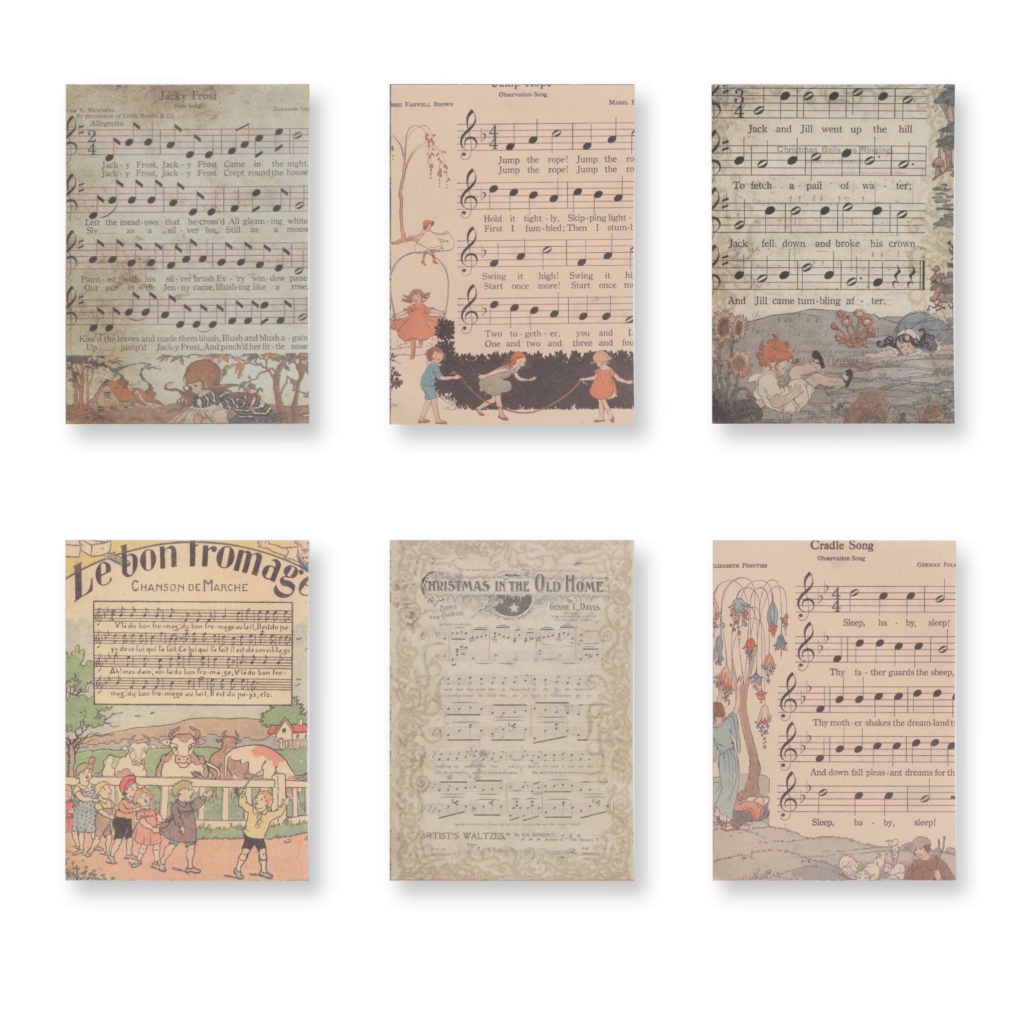 Vintage Scrapbook Paper Pad